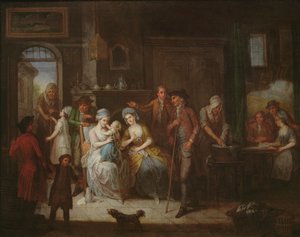 Sisätilojen kohtaus tekijältä Francois Aubert