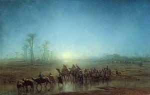 Beduiinien karavaani, 1863