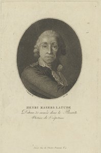 Henri Masers de Latuden muotokuva 1725-1805, n. 1793.