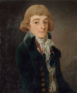 Muotokuva Louis Antoine de Saint-Justista 1767-1794, 1791.