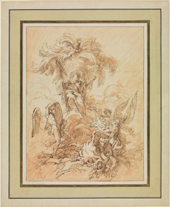 Allegoria ranskalaisen prinssin syntymästä tekijältä François Boucher
