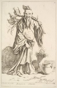 kiinalainen kasvitieteilijä tekijältä François Boucher