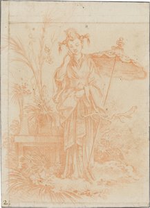 Kiinalaisvaikutteinen taide (Puutarhan emäntä) tekijältä François Boucher