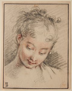 Tytön pää tekijältä François Boucher