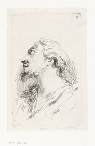 Kristuksen pää tekijältä François Boucher