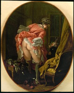 La jupe relevee - korotettu hame tekijältä François Boucher