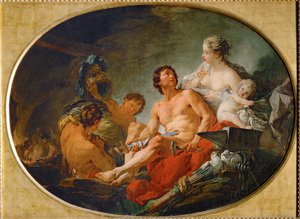 Les forges de Vulcain - Vulcanuksen takomo ... tekijältä François Boucher