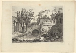 Luonnonpiirros François Boucherin teoksen mukaan (nro 2) tekijältä François Boucher