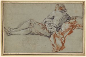 Makaava mieshahmo tekijältä François Boucher