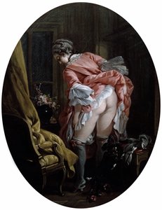 Korotettu hame tekijältä François Boucher
