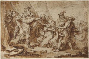 Naiset ja sotilaat tekijältä François Boucher