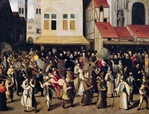 Pyhän Liigan kulkue vuonna 1590