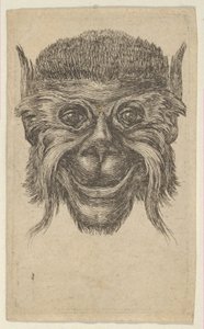 Monkey Mask, Divers Masquesilta, n. 1635-45. tekijältä Francois Chauveau