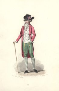 Dandy, Marie Antoinetten aikakausi. tekijältä Francois Claudius Compte Calix