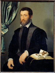 Muotokuva apteekki Pierre Quthesta (1519-apres 1588) François Clouet