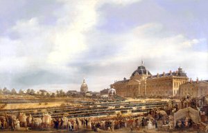 Louis Philippe jakoi liput kansalliskaartille Pariisissa 29. elokuuta