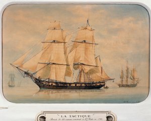 Taktinen priki, rakennettu vuonna 1792, Francois Roux (1811-1882), Ranska