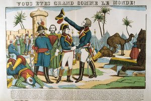 Napoleon ja kenraali Kleber matkalla Egyptiin, 1798, c1835