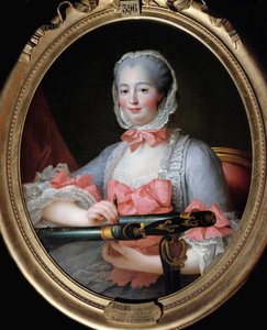 Muotokuva Jeanne Antoinette Poissonista, Pompadourin markiisista (tunnetaan nimellä Madame de Pompadour tekijältä Francois Hubert Drouais
