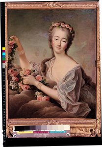 Kreivitär du Barryn (1743-93) muotokuva Florana