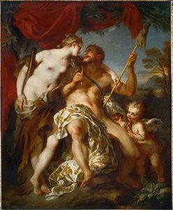 Hercules ja Omphale ... tekijältä François Lemoyne