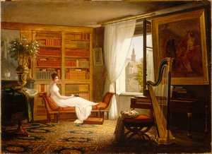 Madame Récamierin salonki Abbaye-aux-Bois