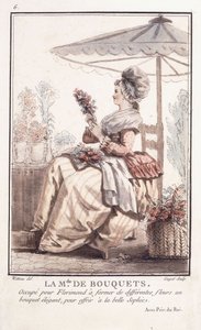 Kukkakimppujen herra, 1786 tekijältä Francois Louis Joseph Watteau