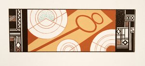 Graafinen kuvitus teoksesta Prometheus kahleissa, Aiskhylos, julkaisu. 1941 (sabluunapainatus) tekijältä Francois-Louis Schmied