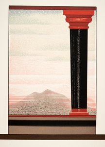 Kuvitus teoksesta Prometheus in Chains, jonka on kirjoittanut Aiskhylos, pub. 1941 (sabluunapainatus)