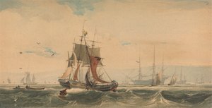 Toimitus Medwaylla, Kentissä tekijältä Francois Louis Thomas Francia