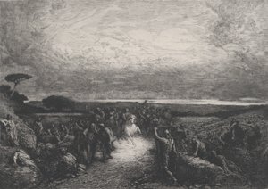 Rooman kampanja, 1800-luku. tekijältä Francois Nicolas Chifflart