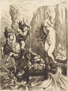 Perseus ja Andromeda tekijältä Francois Nicolas Chifflart