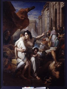 Belsuncen monsignori Marseillen ruton aikana tekijältä Baron François Pascal Simon Gérard