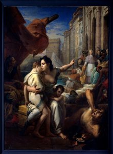 Belsuncen monsignori Marseillen ruton aikana Eve Henri Francois Xavier de Belsunce-Castelmoron (Belsunce Castelmoron) (1671-1755) pelasti sairaita vuoden 1720 ruttoepidemian aikana. François Gerardin maalaus (1770-183347) 18. 2,58 x 1, tekijältä Baron François Pascal Simon Gérard