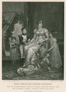 Marie-Annunciade-Caroline Bonaparte tekijältä Francois Pascal Simon Gerard