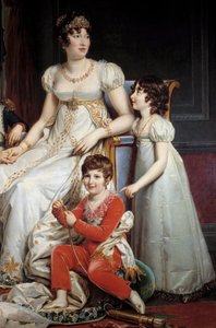 Caroline Bonapartena tunnetun Marie-Annonciaden muotokuva tekijältä Francois Pascal Simon Gerard