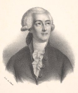 Antoine Laurent de Lavoisier (1743-1794), kemisti ja fyysikko tekijältä Francois Seraphin Delpech