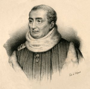 Christophe de Thou, 1508-1582, c1830. tekijältä Francois Seraphin Delpech