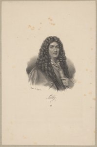 Jean-Baptiste Lully (1632 Firenze - 1687 Pariisi) - italialaista syntyperää oleva ranskalainen säveltäjä tekijältä Francois Seraphin Delpech