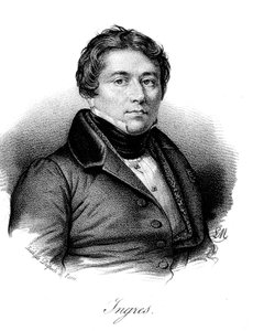 Jean Auguste Dominique Ingres tekijältä Francois Seraphin Delpech