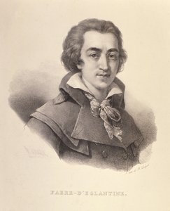 Fabre dEglantinen (1750-94) muotokuva, 1825 tekijältä Francois Seraphin Delpech