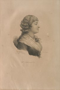 Madame Rolandin muotokuva 1754-1793, 1825. tekijältä Francois Seraphin Delpech