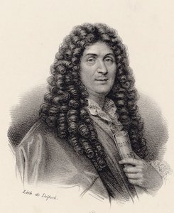 Muotokuva säveltäjä Jean-Baptiste Lullystä 1632-1687. tekijältä Francois Seraphin Delpech