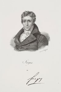 Emmanuel Joseph Sieyèsin muotokuva tekijältä Francois Seraphin Delpech