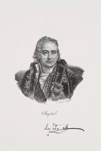 Jean Antoine Chaptalin muotokuva tekijältä Francois Seraphin Delpech