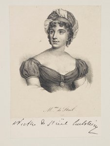 Madame de Staëlin muotokuva tekijältä Francois Seraphin Delpech