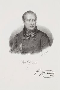Taidemaalari François Gérardin muotokuva tekijältä Francois Seraphin Delpech