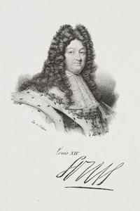 Kuningas Ludvig XIV:n muotokuva tekijältä Francois Seraphin Delpech