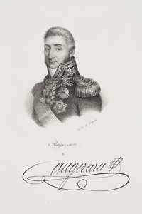 Marsalkka Charles Pierre François Augereaun muotokuva tekijältä Francois Seraphin Delpech