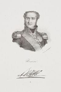 Marsalkka Guillaume Brunen muotokuva tekijältä Francois Seraphin Delpech